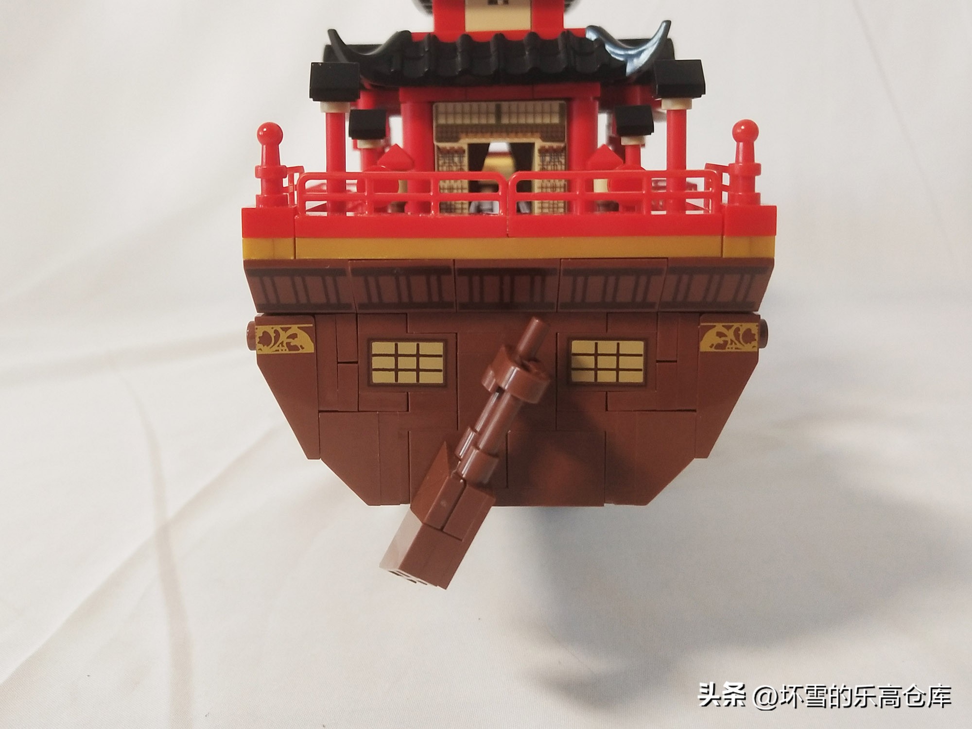 拼搭森宝积木,森宝积木故宫角楼拼搭过程