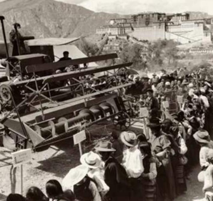 西藏唐卡历史变化过程,解放前的西藏贵族令人发指