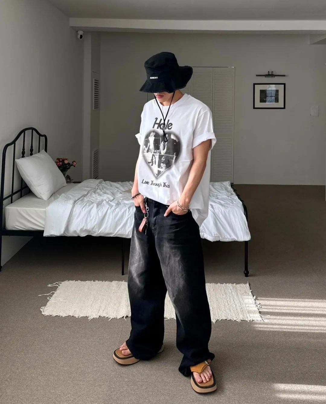 这位韩国男生的穿搭,我想给我男朋友照搬,参考度90分!