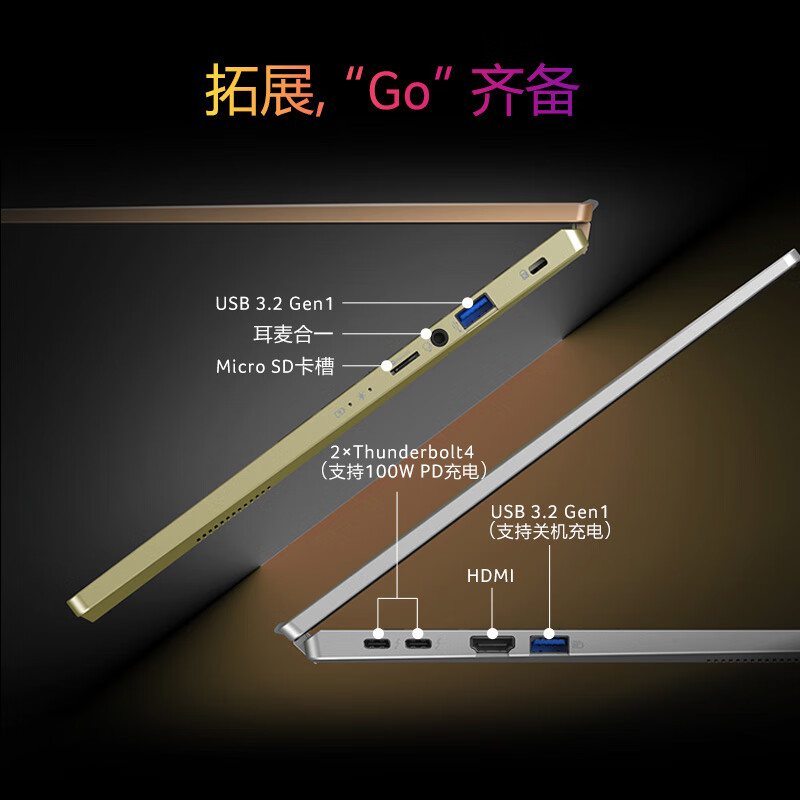 宏碁非凡gopro具体参数,宏碁非凡go14代i5笔记本