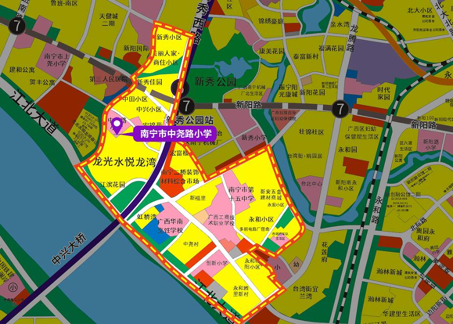 西乡塘区小学地段划分,2021西乡塘区小学划分