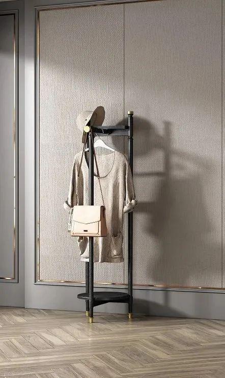 别致优雅衣帽架,衣帽架怎么摆最合适