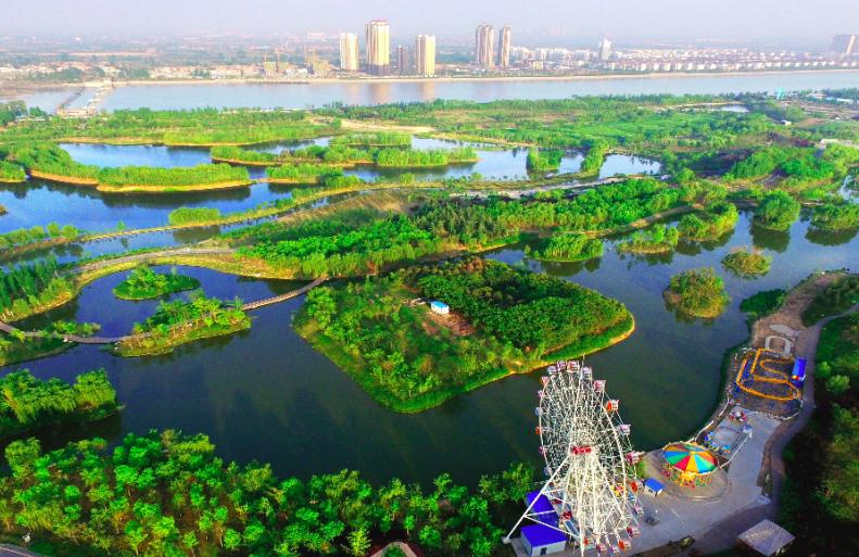 西安湿地风景区,西安东郊最美湿地公园