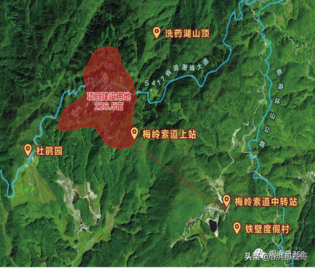 南昌梅岭风景区最新项目,梅岭云端景区批准建设