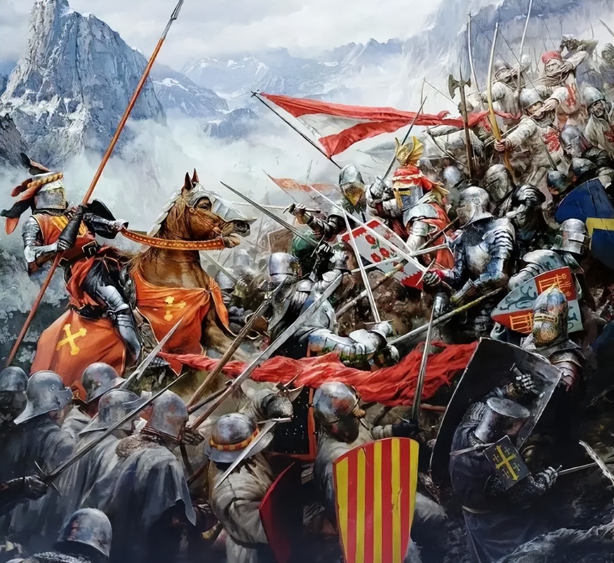 中世纪战争攻略,中世纪欧洲是怎么打仗的