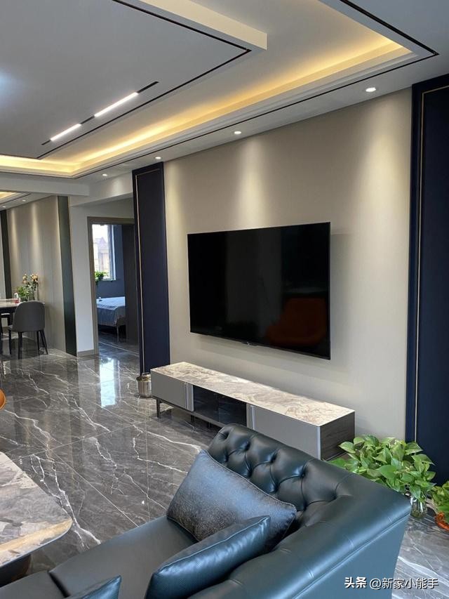 三室两厅两卫现代奢华样板房,125平美式奢华风装修太美似样板房