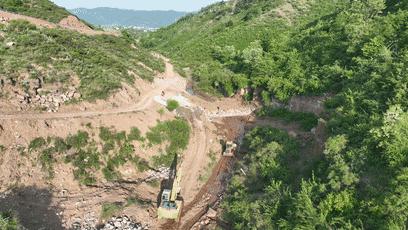 防洪减灾水土保持！沁源县城西山小流域综合治理项目有序推进