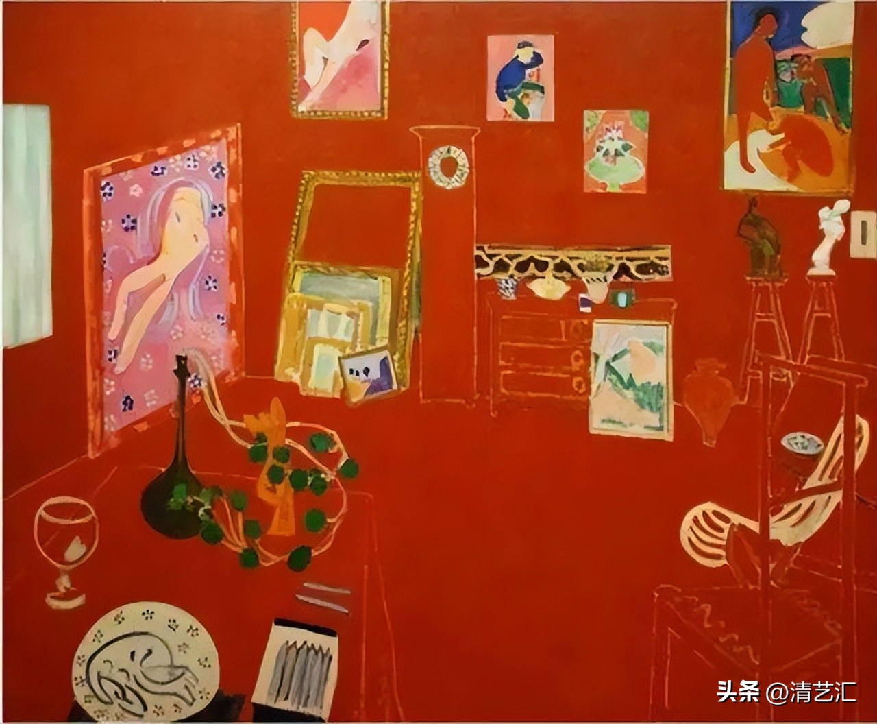 马蒂斯早期画,马蒂斯金鱼是风景画么