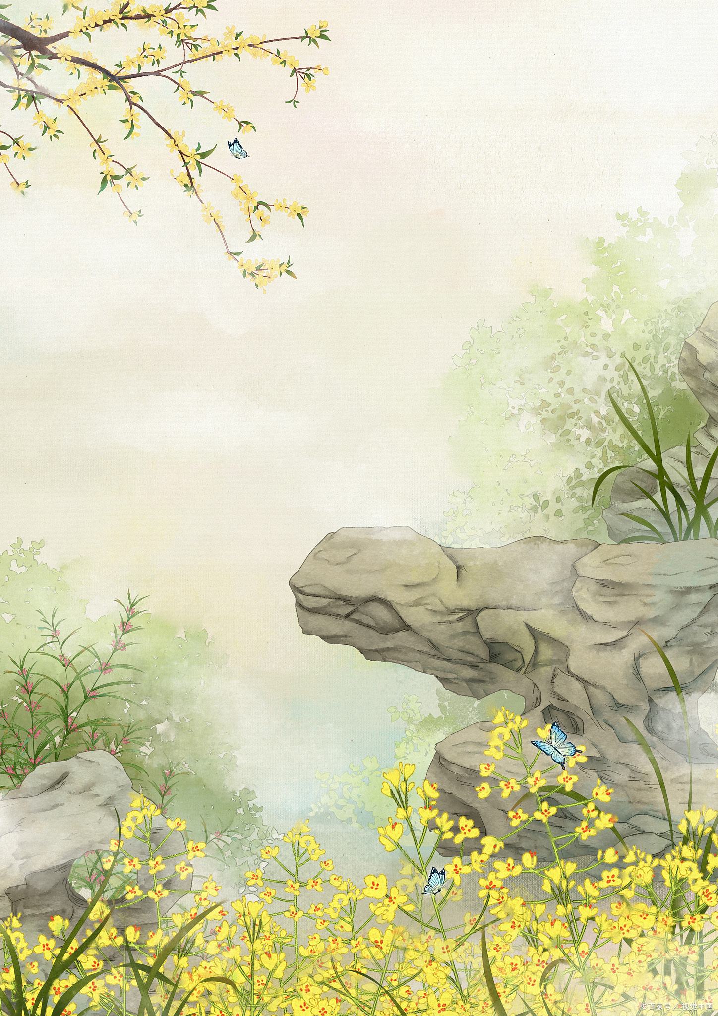 春天赏花,怎么发朋友圈才有格调,64首诗词来助力