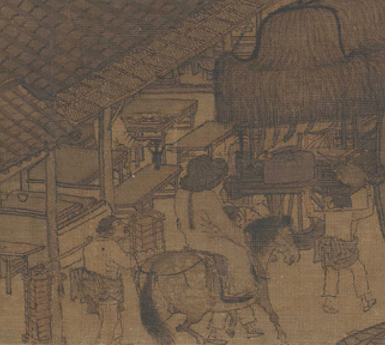 清明上河图细节图详解,清明上河图有趣细节