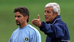 罗伯特巴乔球迷的初恋,老球员巴乔年轻的样子