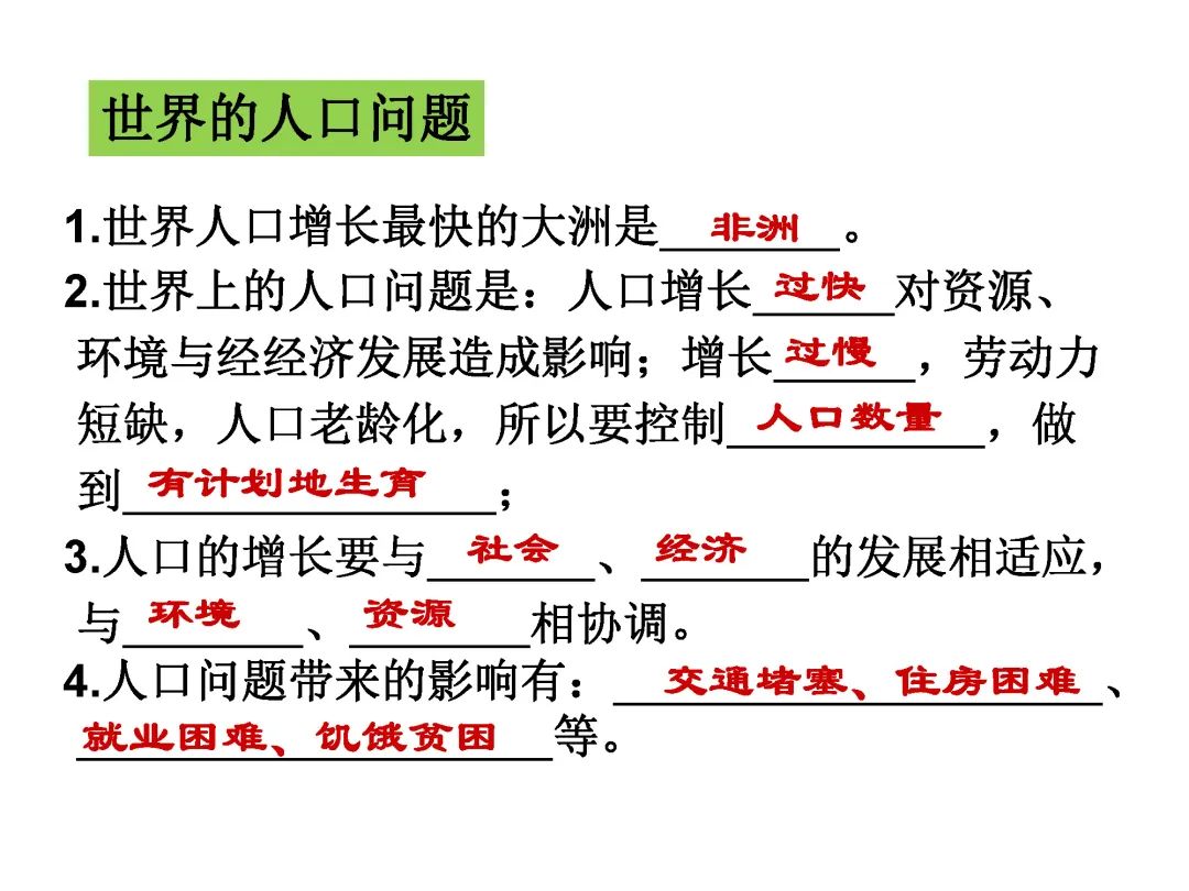 初一地理1-4册高频考点答案,初一七下地理考点总结大全