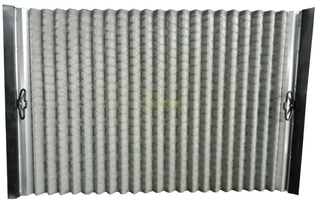 锐实达筛网发往国外客户使用现场