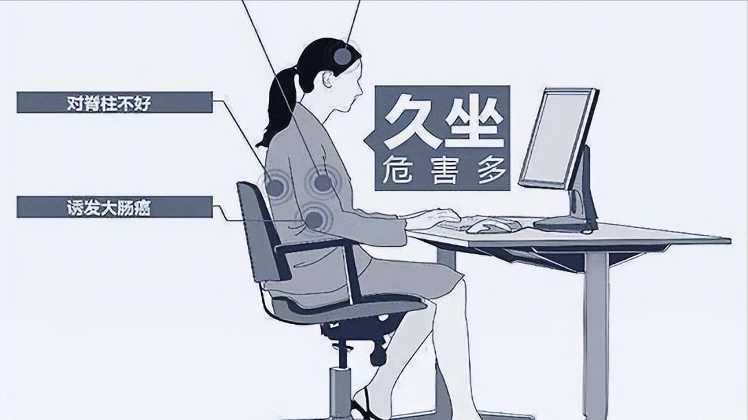 一直保持正确坐姿不得脊椎病吗,腰背挺直的正确姿势