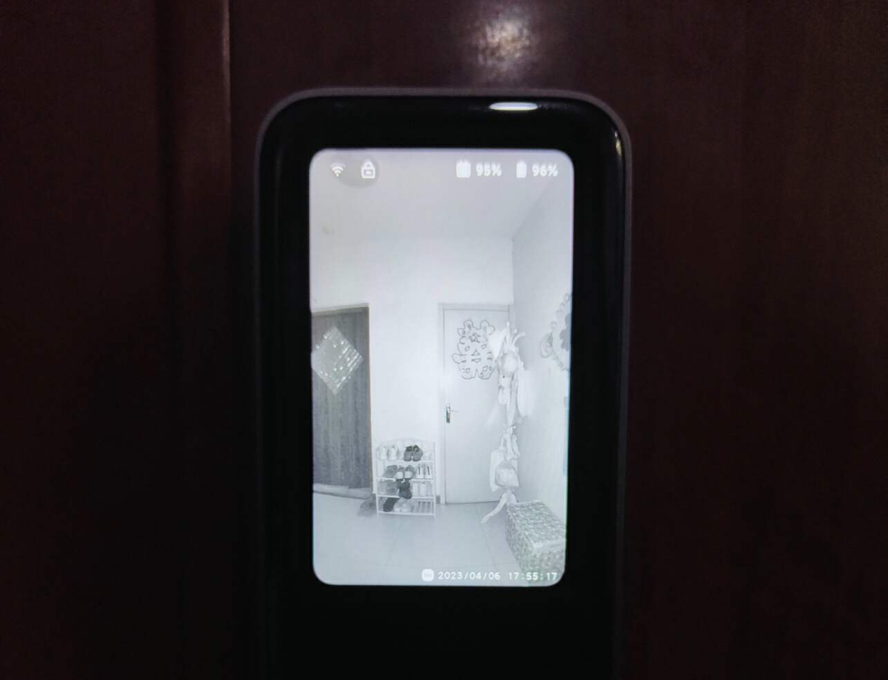 安全便捷智能门锁,安全可视门锁