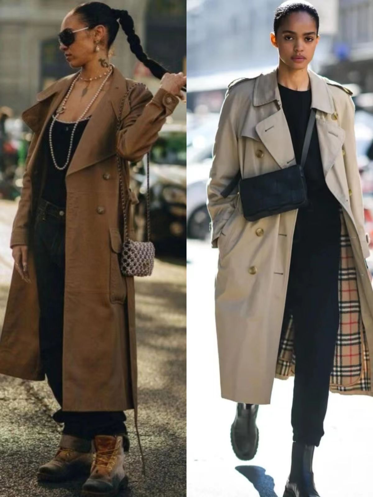 短外套长靴子怎么搭配,保暖又好看的长筒靴穿搭