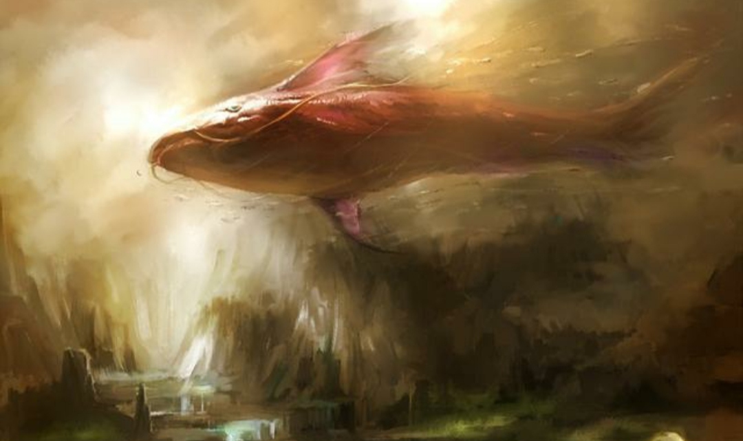 歪念山海经：味道鲜美鮆鱼肉，赤色锦鲤水中游，药到病除治狐臭