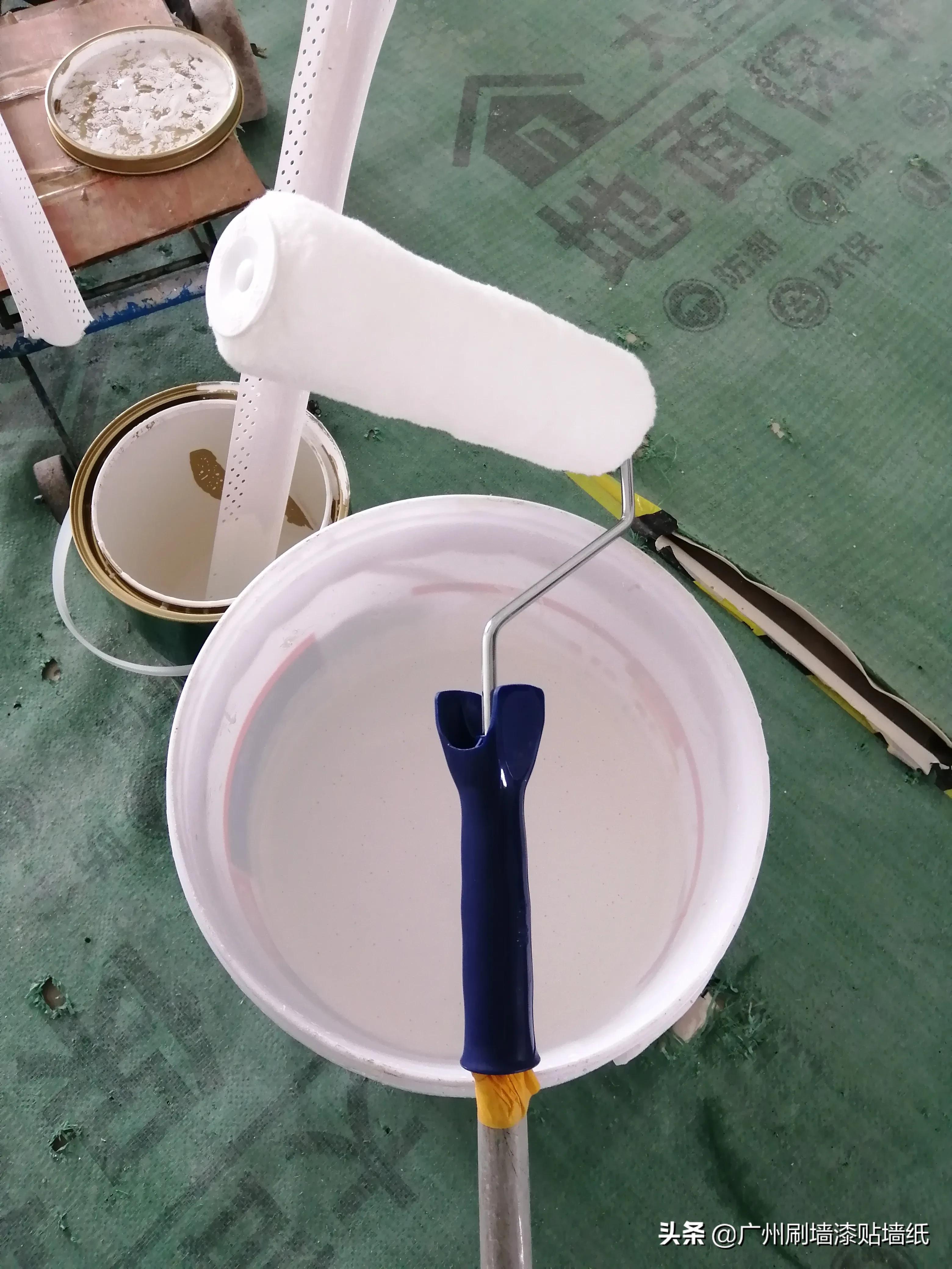 广州墙面翻新刷白最经济的方法,广州刷墙师傅的装修日记