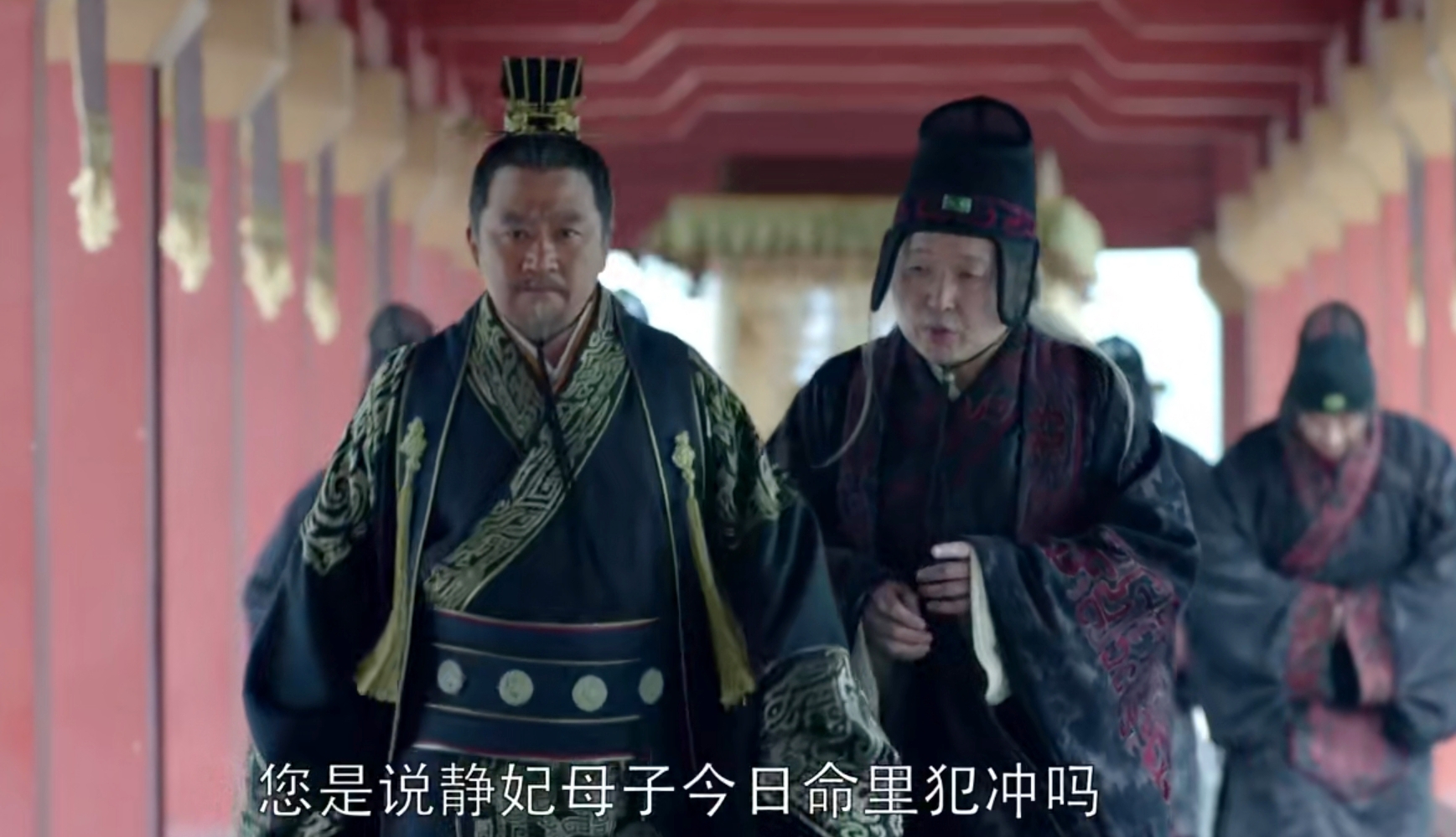 重温琅琊榜废皇帝,琅琊榜高公公与梁帝对话