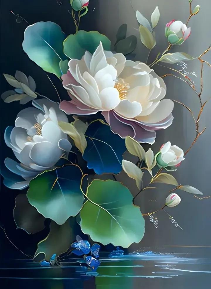 花朵盛开绚丽多彩让人赏心悦目,多姿多彩的花令人心情愉悦