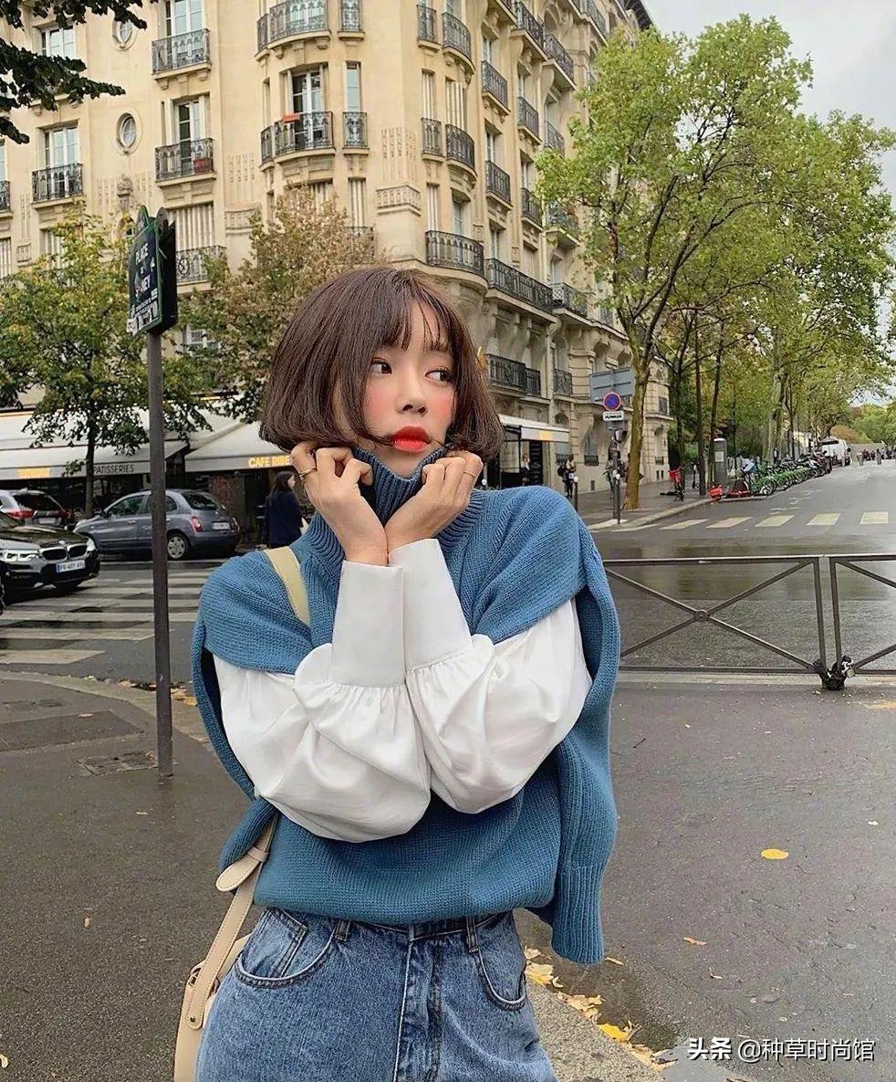 八字刘海怎么打理才不会显头秃,12岁圆脸头秃长发适合剪什么刘海