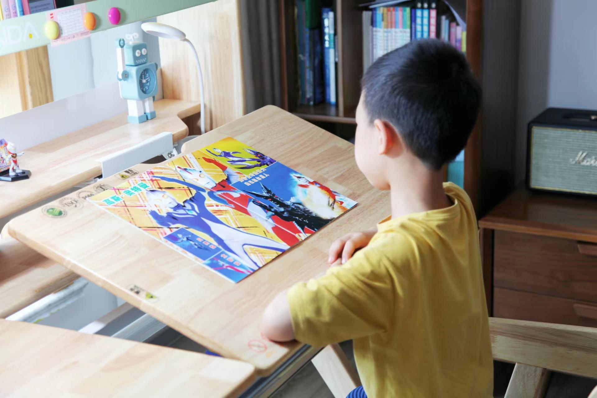 斯芬达小鹿桌配套阅读架,斯芬达小鹿桌儿童实木学习桌