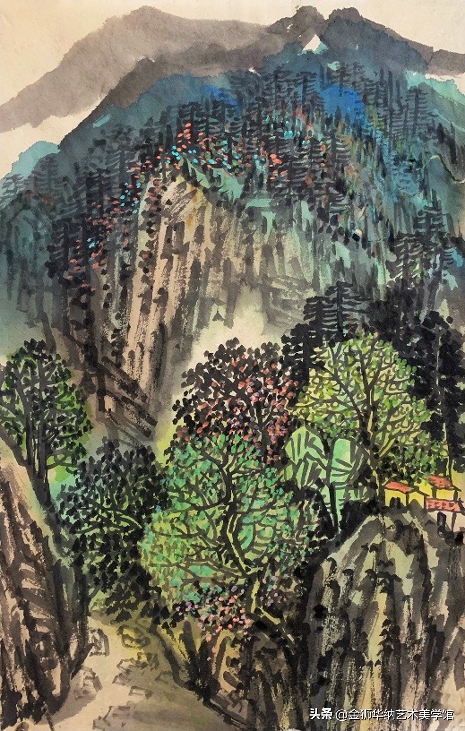 窦绪涛山水画精选,画家窦绪涛