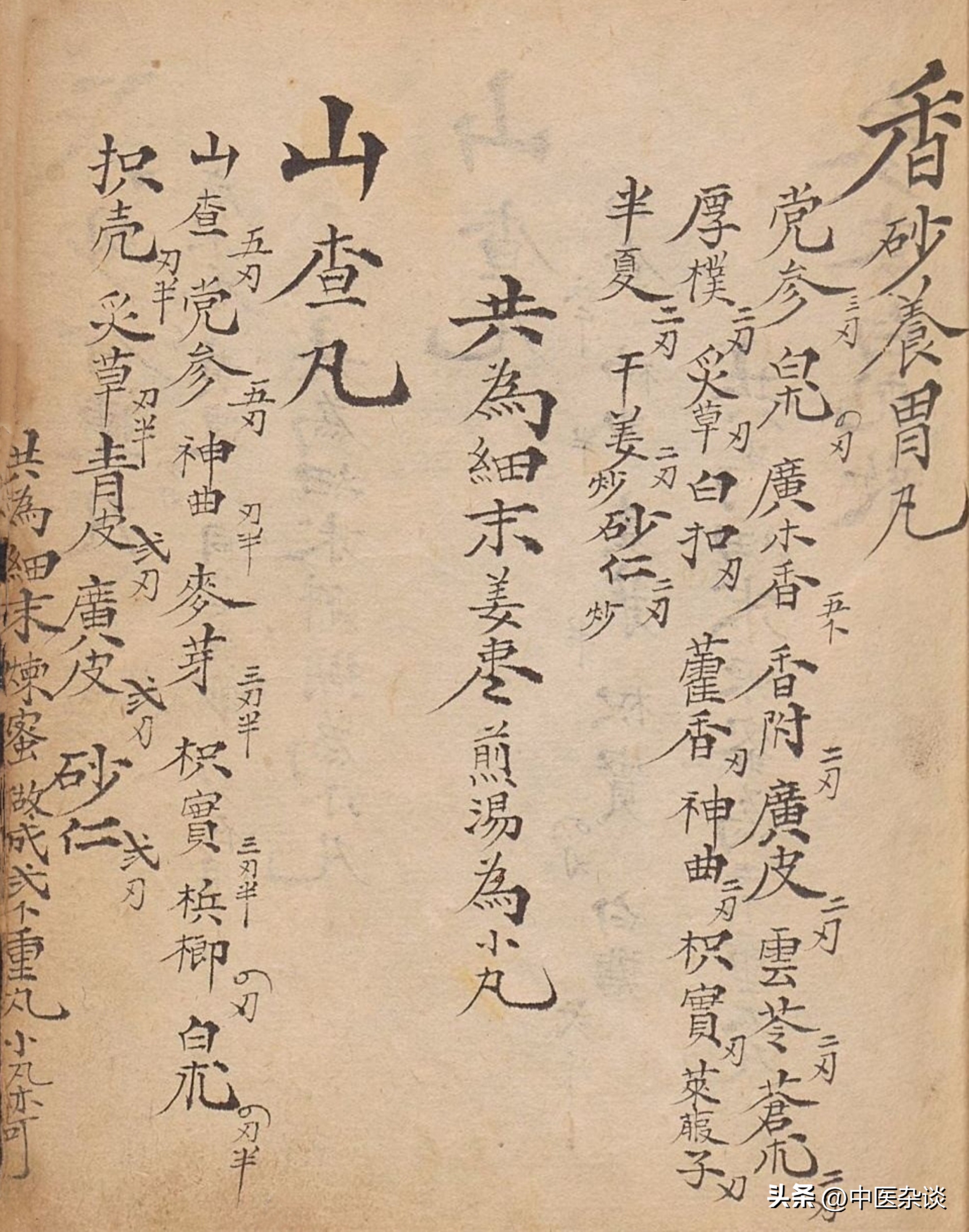 清代光绪年间手抄本中医古籍药书,清代中医秘传稿本