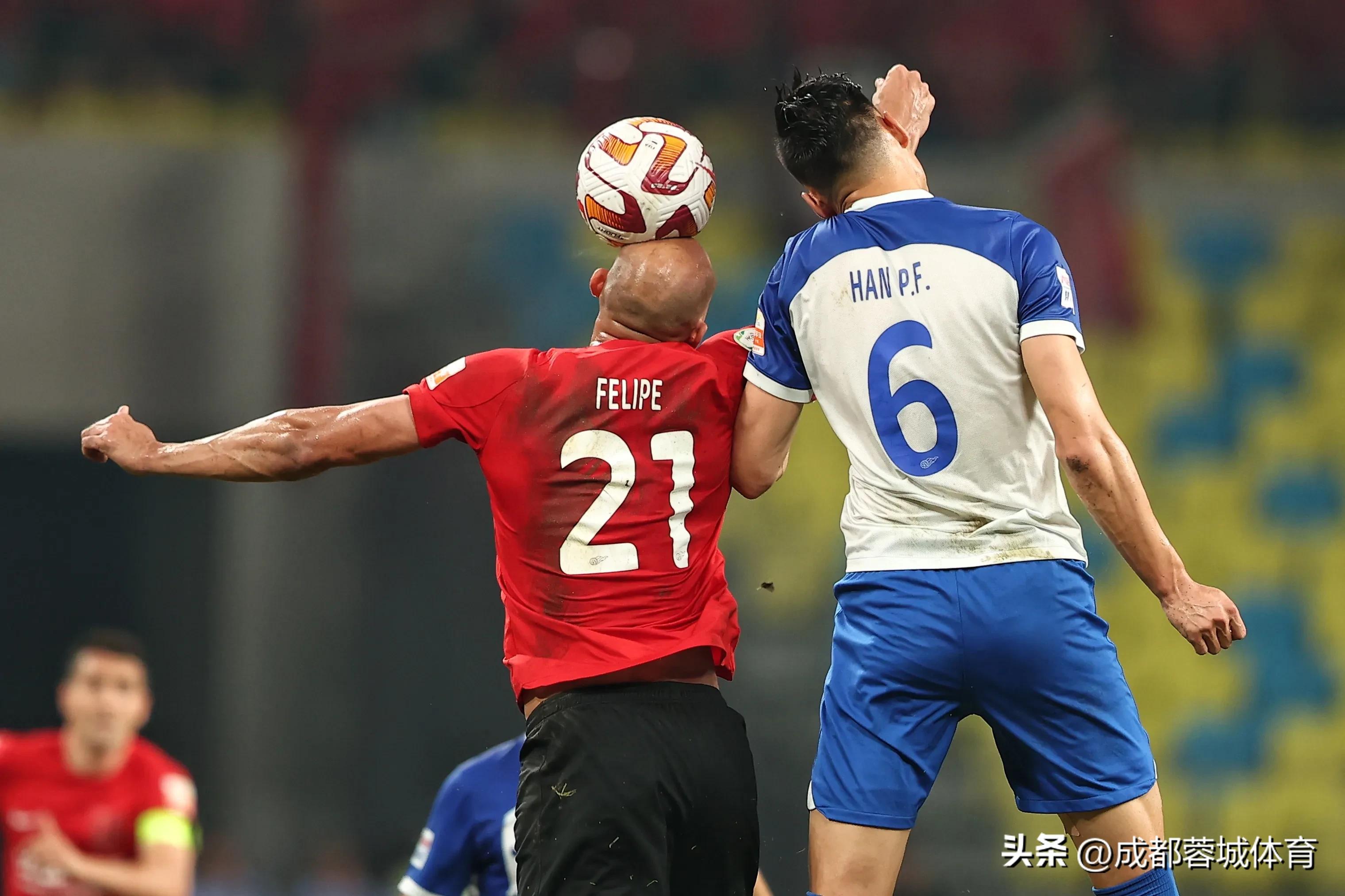 26轮不败成都蓉城与天津津门虎握手言和