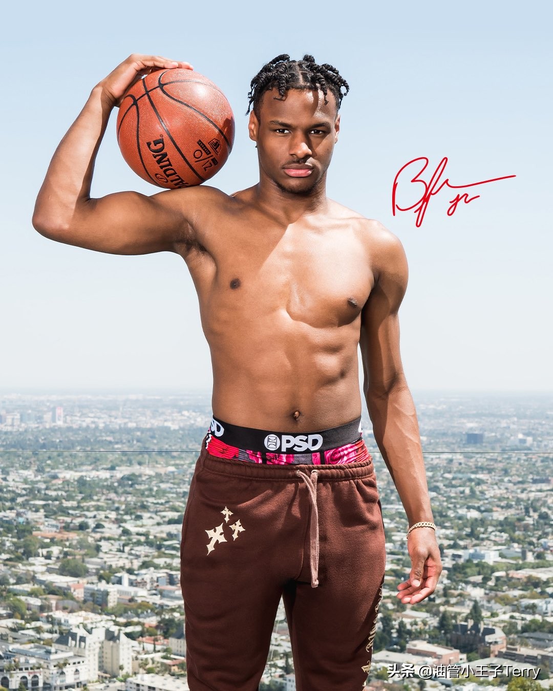 詹姆斯晒儿子布朗尼全美排名,詹姆斯谈布朗尼选秀