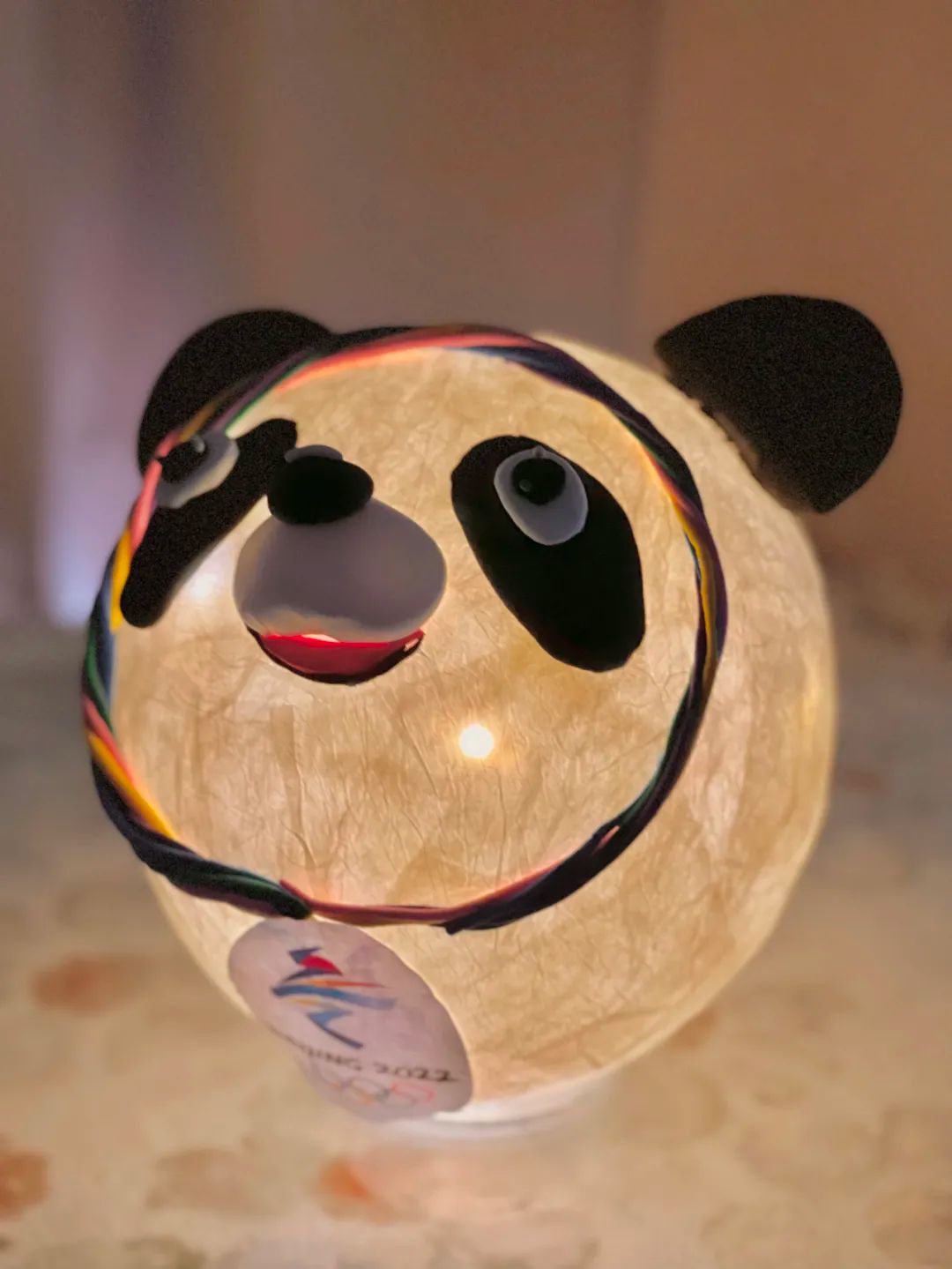 来吧~展示！谁能拒绝花灯版“冰墩墩”“雪容融”