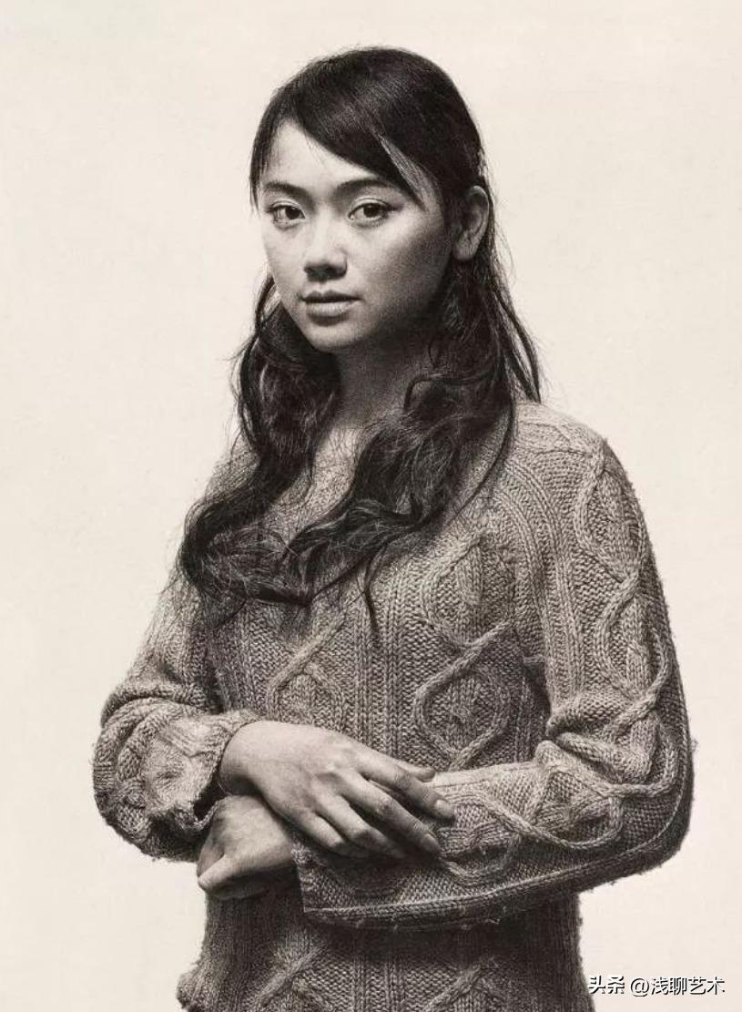 写实派人物画欣赏,超写实主义绘画国内的画家