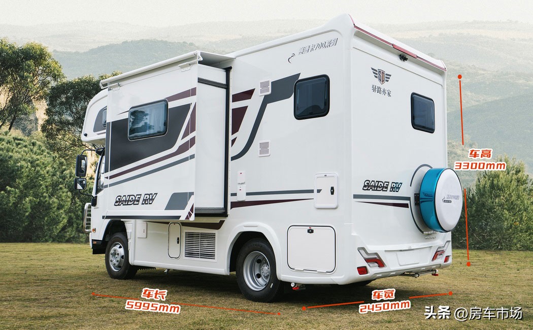 赛德卡700p房车是哪个品牌,最新款五十铃轻卡升顶带拓展房车