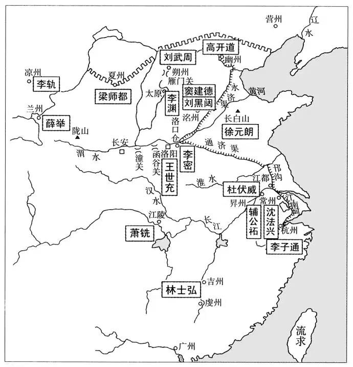 李世民和武则天什么关系,李世民虎牢关之战