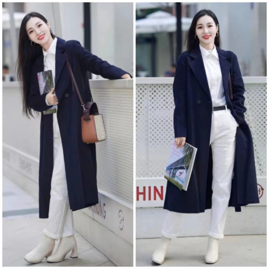 流行的靴子搭配什么衣服图片,中长靴子穿衣搭配图片2020秋冬