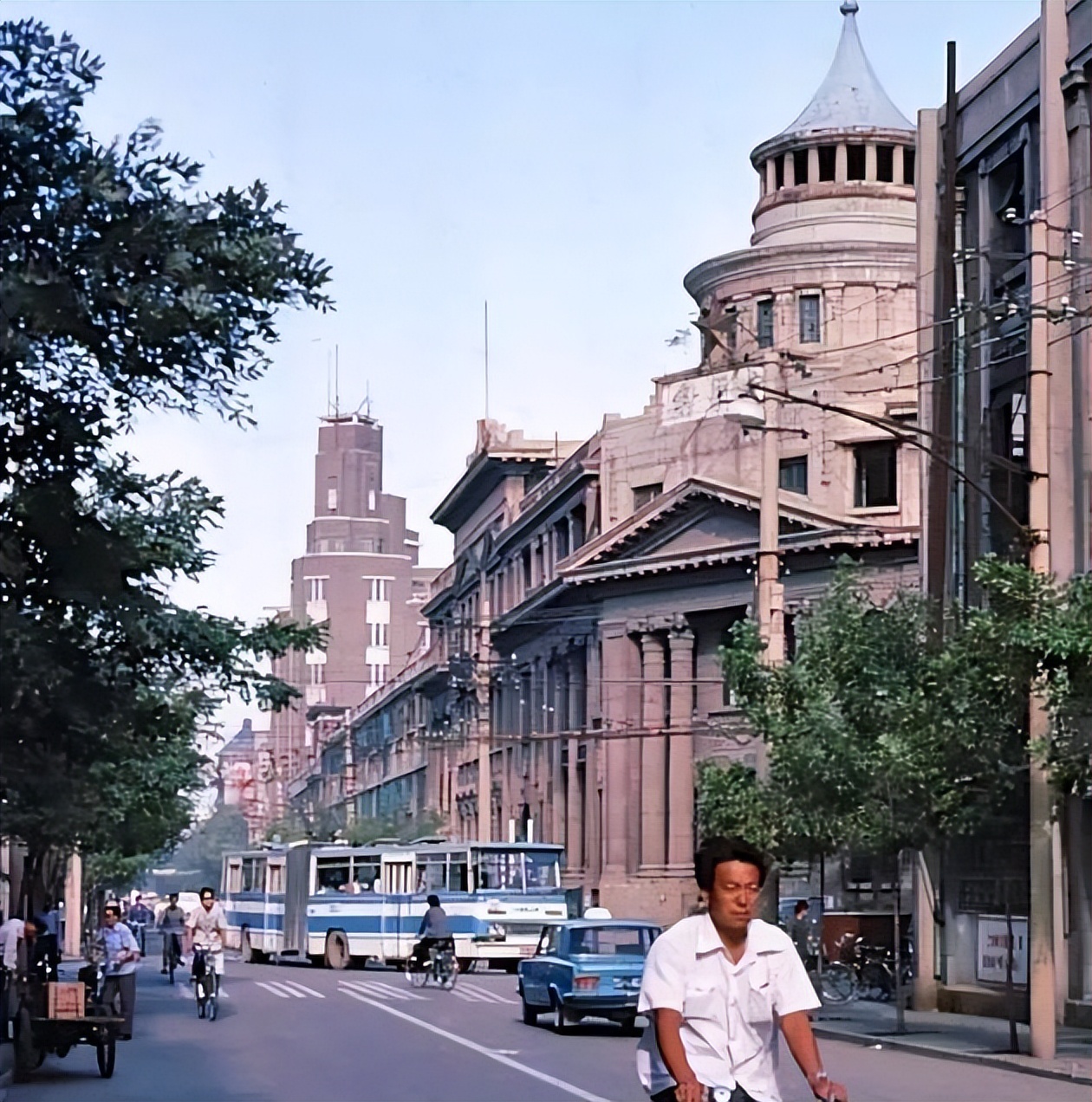 天津海滨区老照片,天津旧景照片