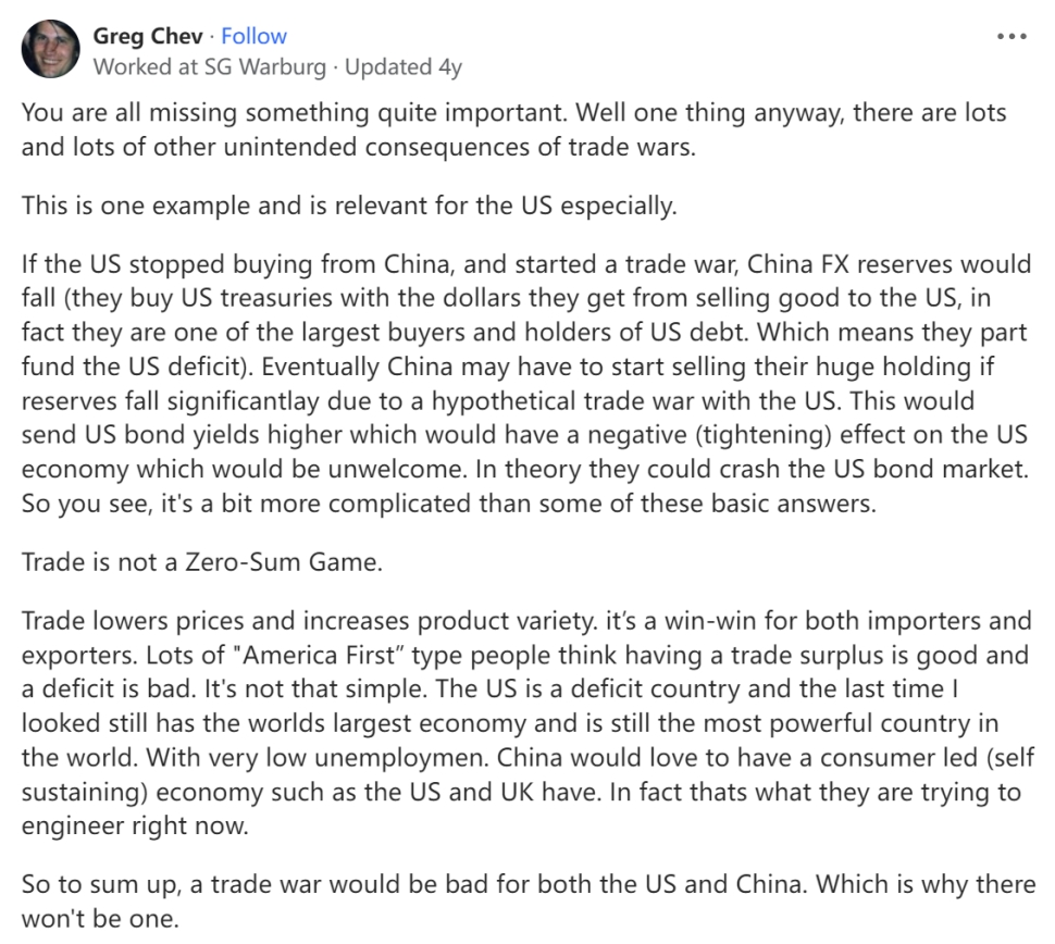 美国对中国禁止进口商品清单,中美如果停止贸易会有哪些影响