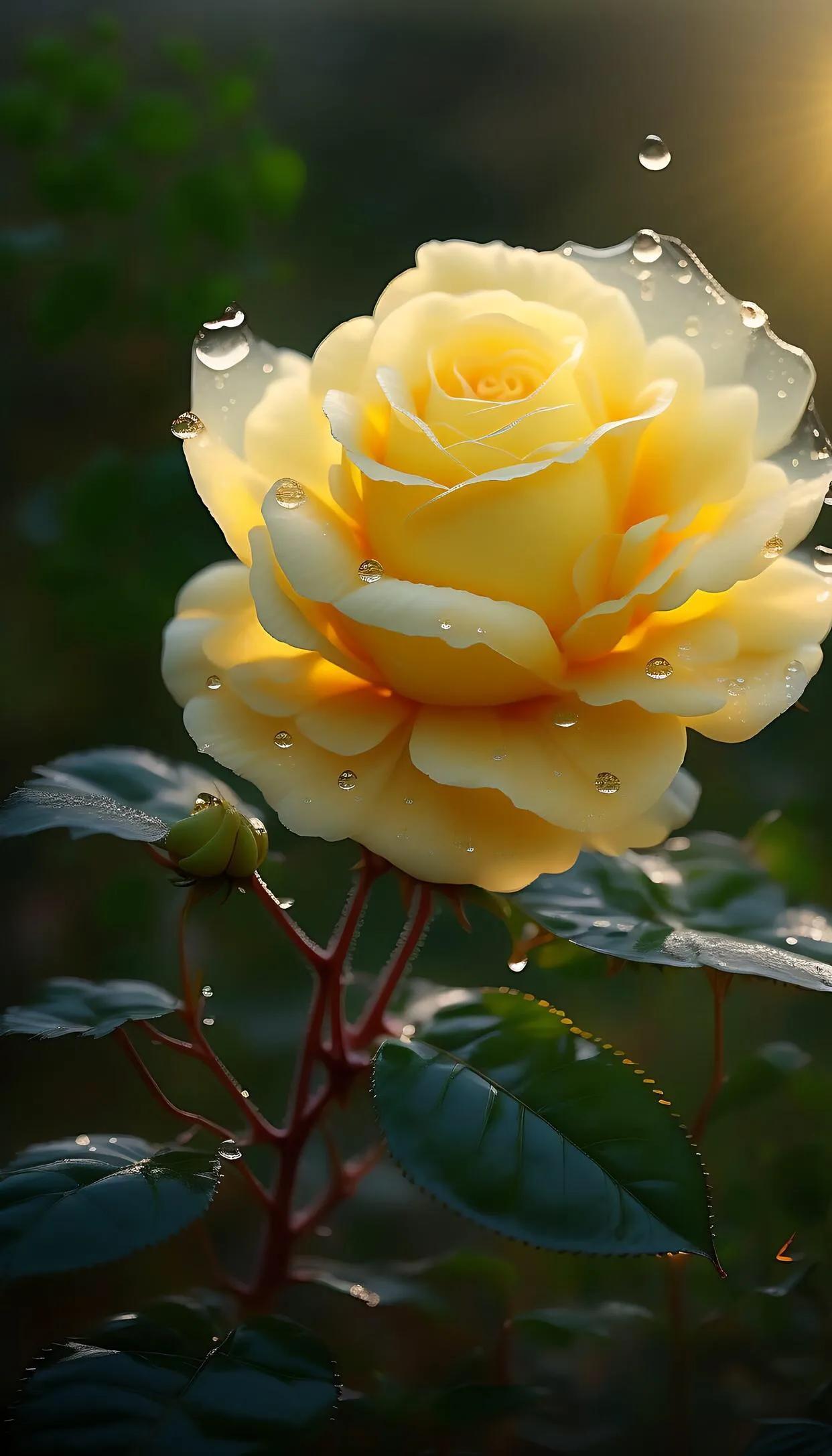 婀娜多姿的玫瑰花