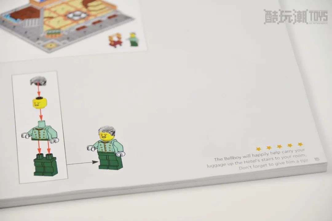 乐高街景巴黎转角内部细节,乐高转角精品酒店开箱视频