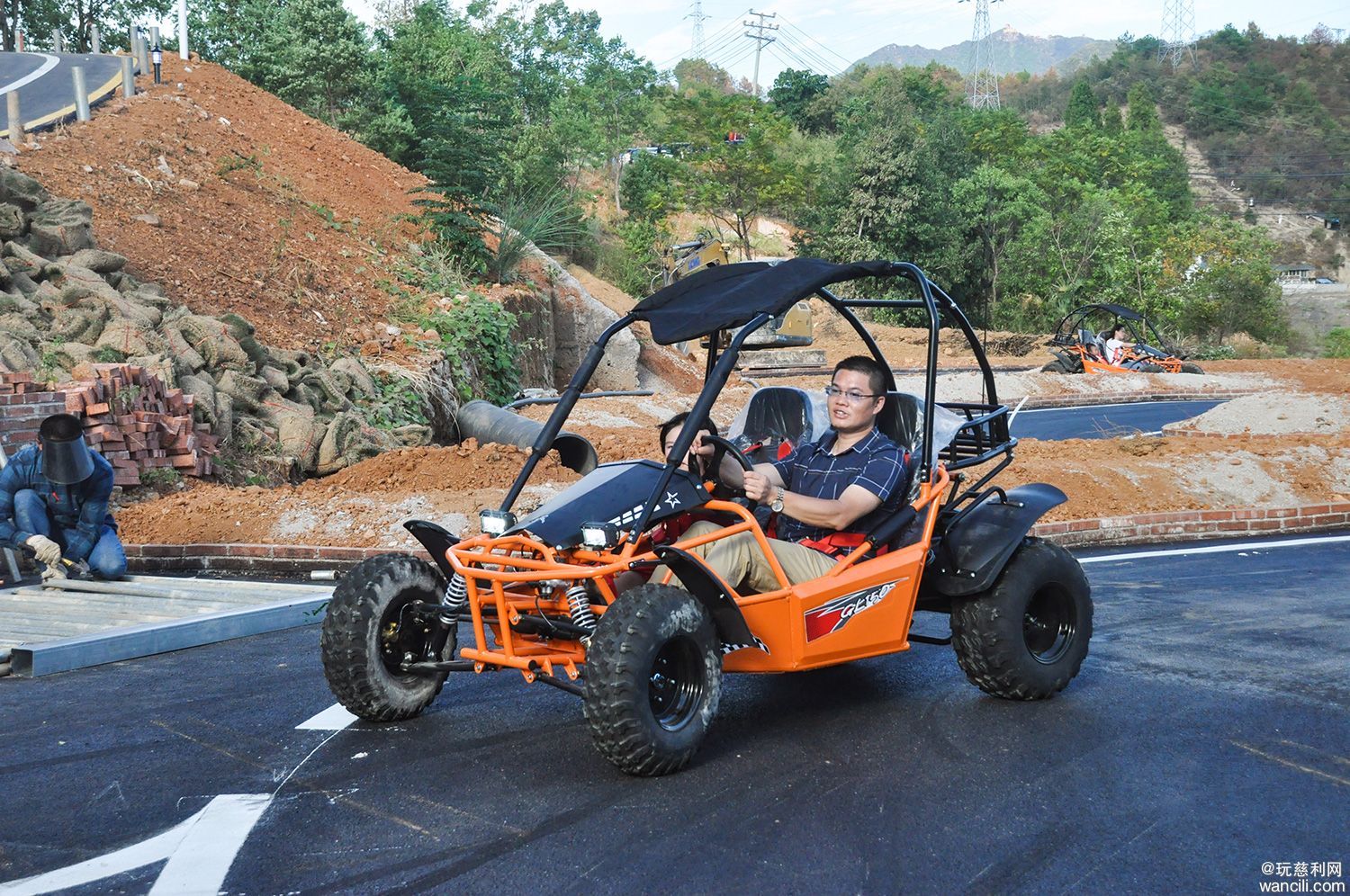 张家界万福温泉游玩图片,万福温泉欢乐谷处处是风景