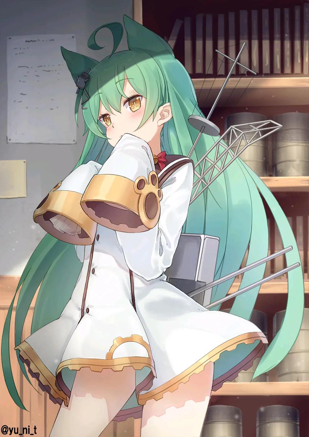 二次元小猫美图,二次元白喵美图