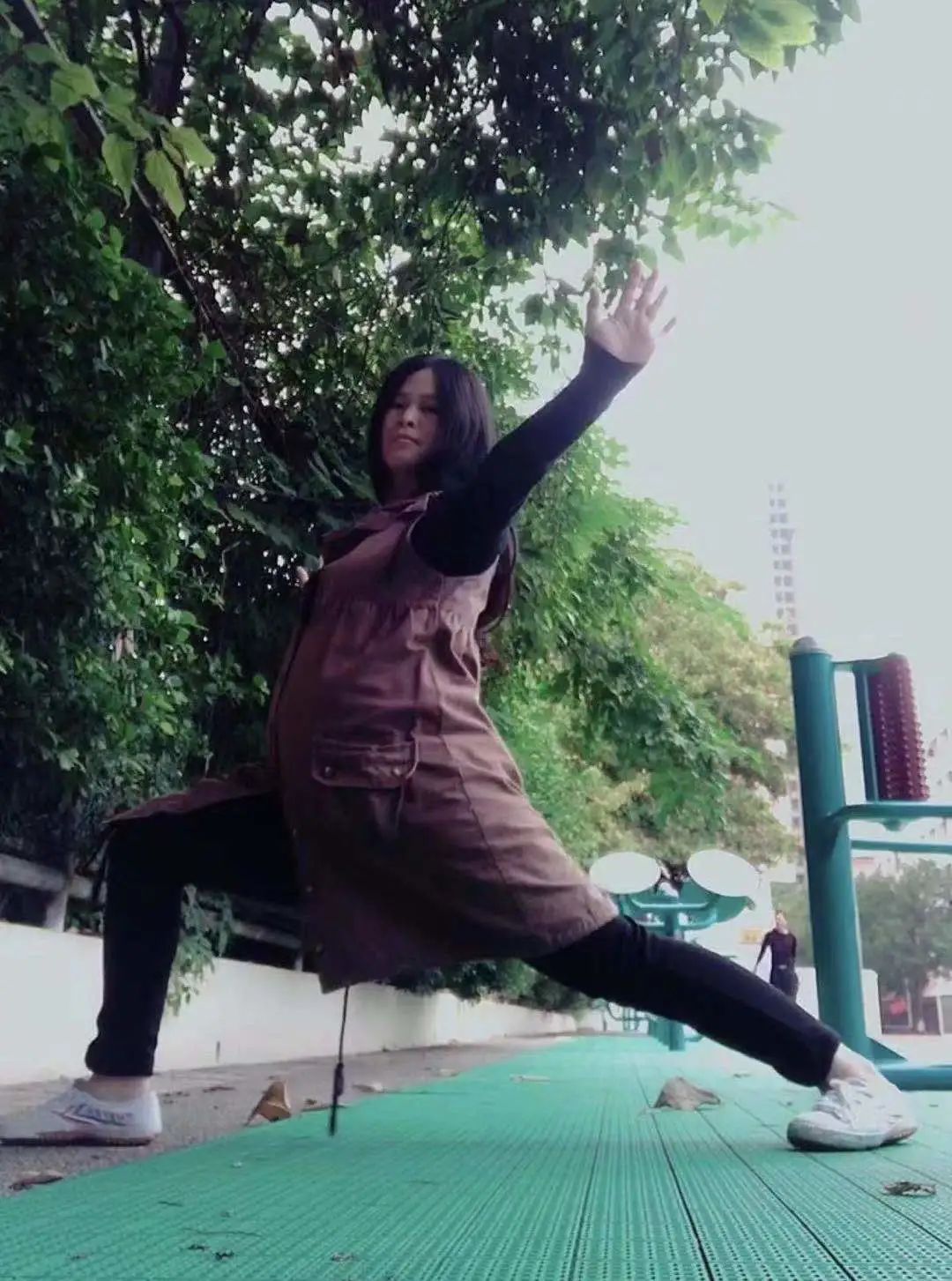 得明健身教会了我如何健身，如何生活，还有一个就是摆脱了产后风