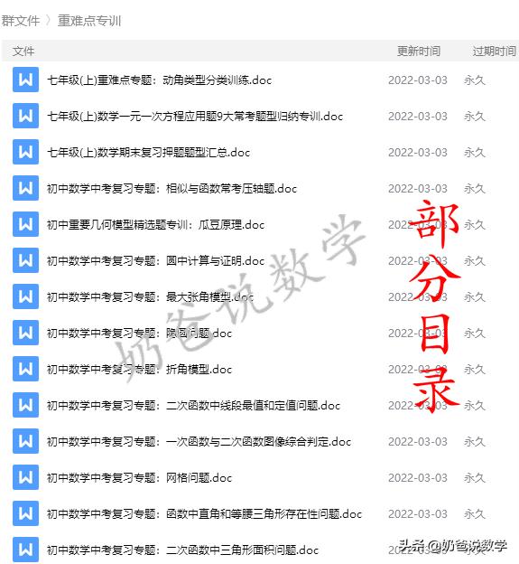 初中数学几何压轴题模型汇总收藏,初中数学几何模型及解题思路