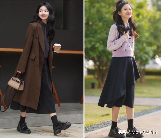 适合小个子显瘦又好看秋冬长裙,半身裙长裙显瘦推荐