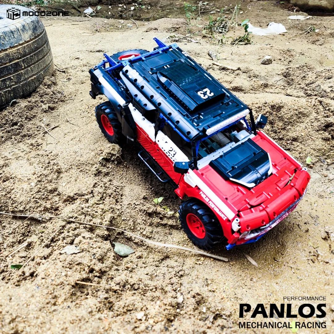 攀爬能力最强的积木越野车,积木越野车攀爬测试