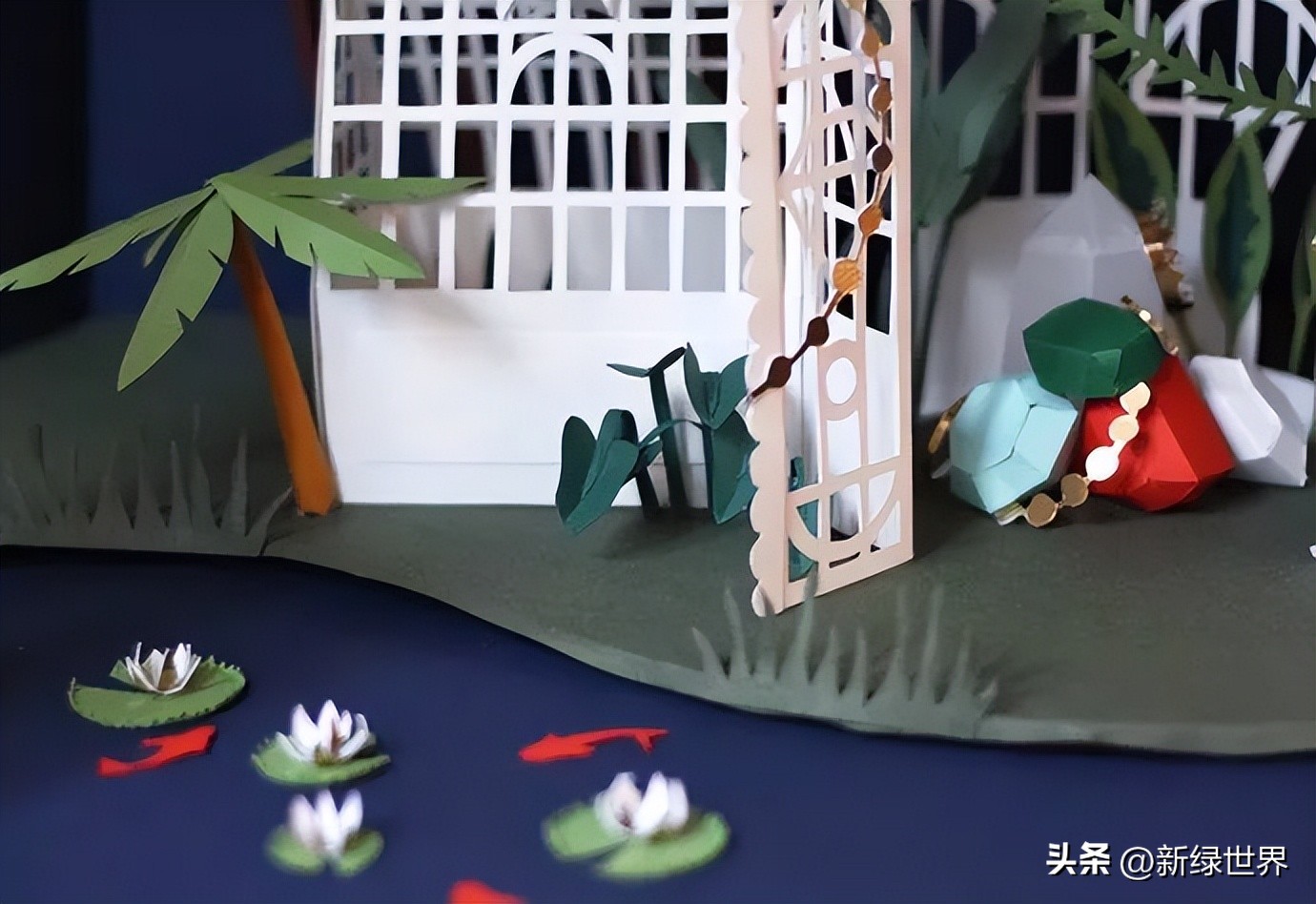 一组纸艺作品,令人惊艳的纸艺作品