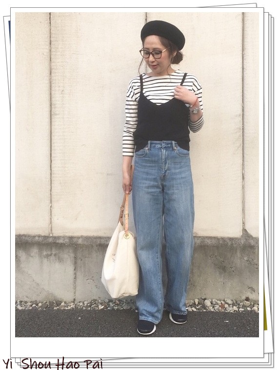 横条纹怎样穿显瘦,横条纹不显胖怎么穿