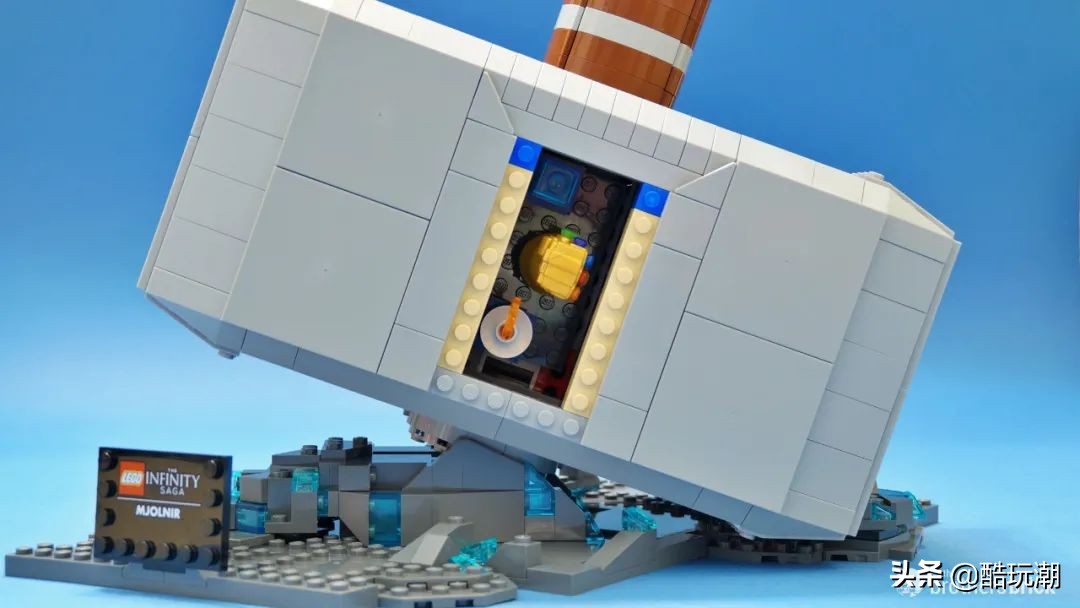 乐高漫威系列雷神机甲,乐高漫威76266终局之战开箱