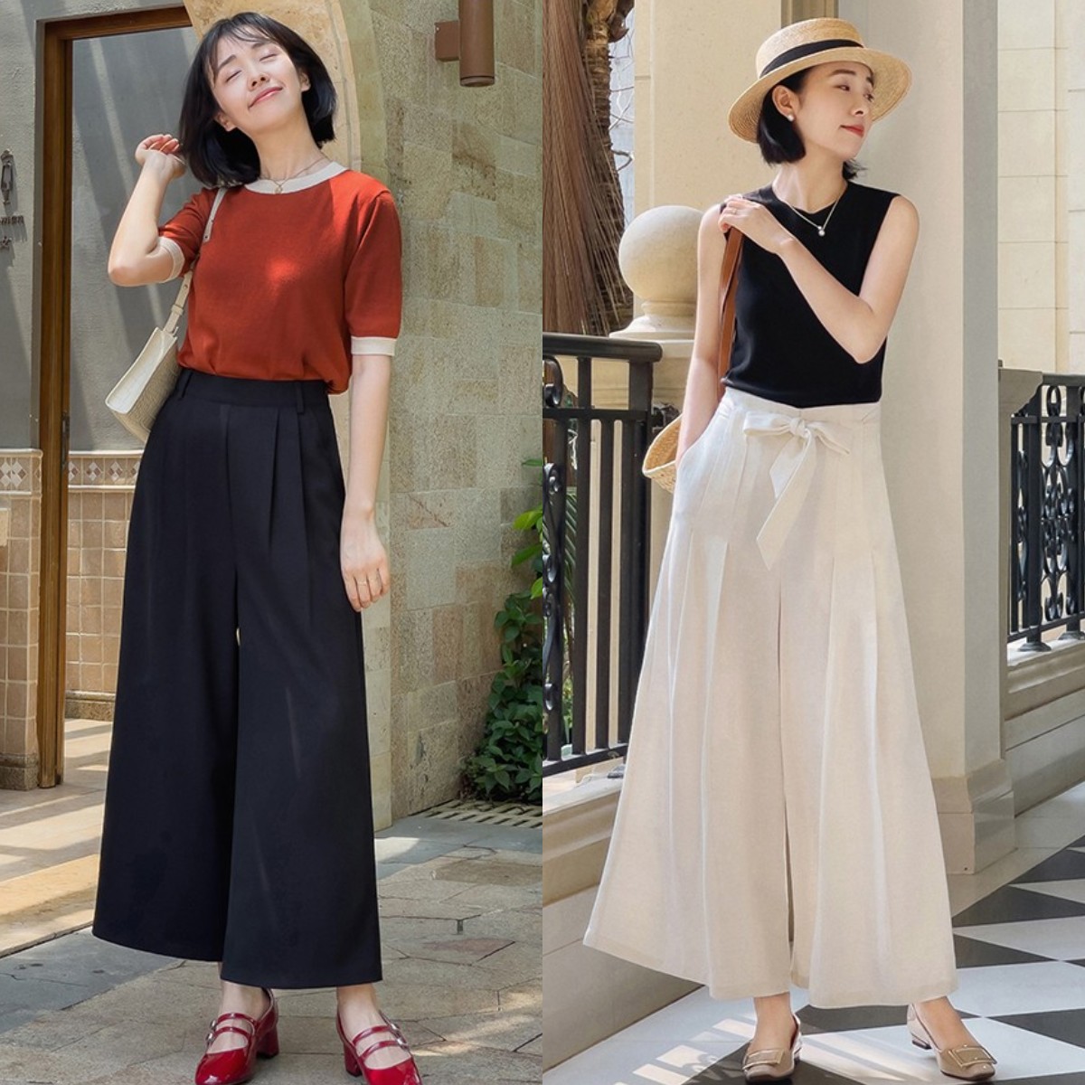 红色高跟鞋搭什么颜色的裤子好看,粗高跟鞋搭配什么样的衣服和裤子