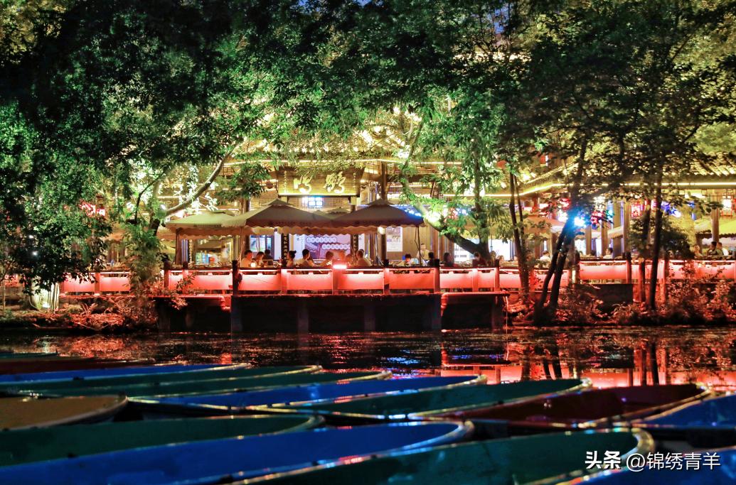 迎大运动起来|喝鹤鸣夜茶赏荷灯夜色